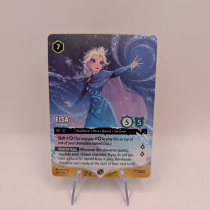Disney Lorcana Elsa - Ice Maker non-foil Promo DLC Challenge 6/C2 EN 7 FRENLY BRICKS - Open 7 Days