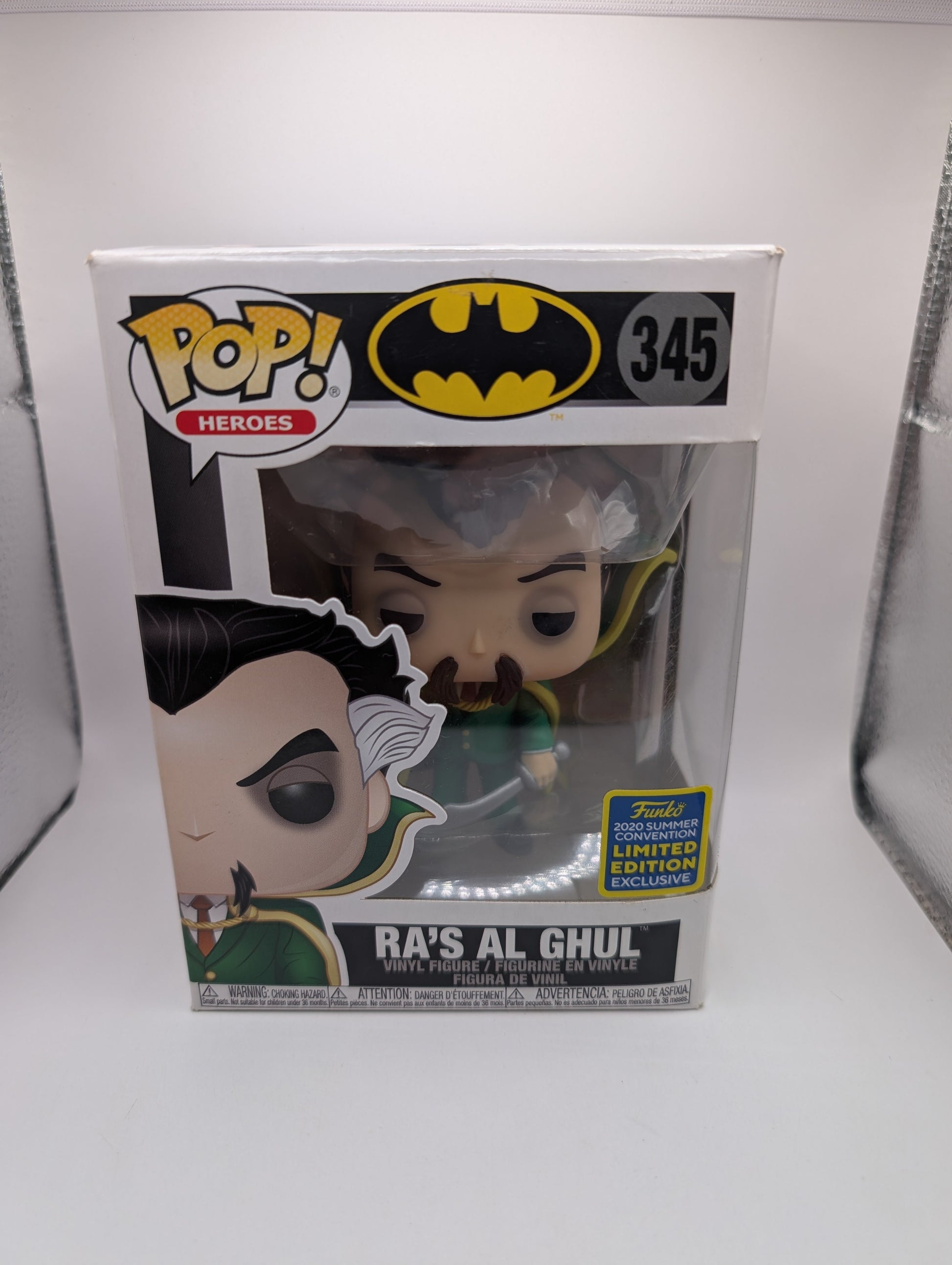 DC Comics Ras Al Ghul SDCC Exclusive Pop! Vinyl Figure #345 FRENLY BRICKS - Open 7 Days