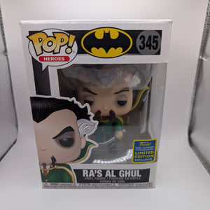 DC Comics Ras Al Ghul SDCC Exclusive Pop! Vinyl Figure #345 FRENLY BRICKS - Open 7 Days