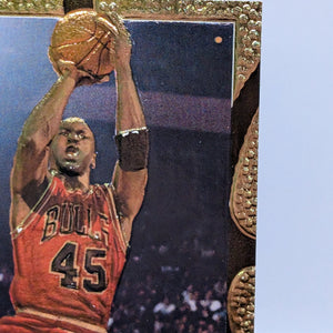 1994-95 Topps Embossed - Michael Jordan #121 Golden Idol FRENLY BRICKS - Open 7 Days