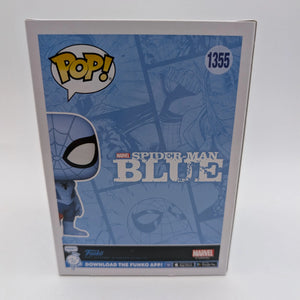 Funko Pop! Marvel SpiderMan Blue #1355 Spider-Man - Marvel Collector Corps MCC FRENLY BRICKS - Open 7 Days