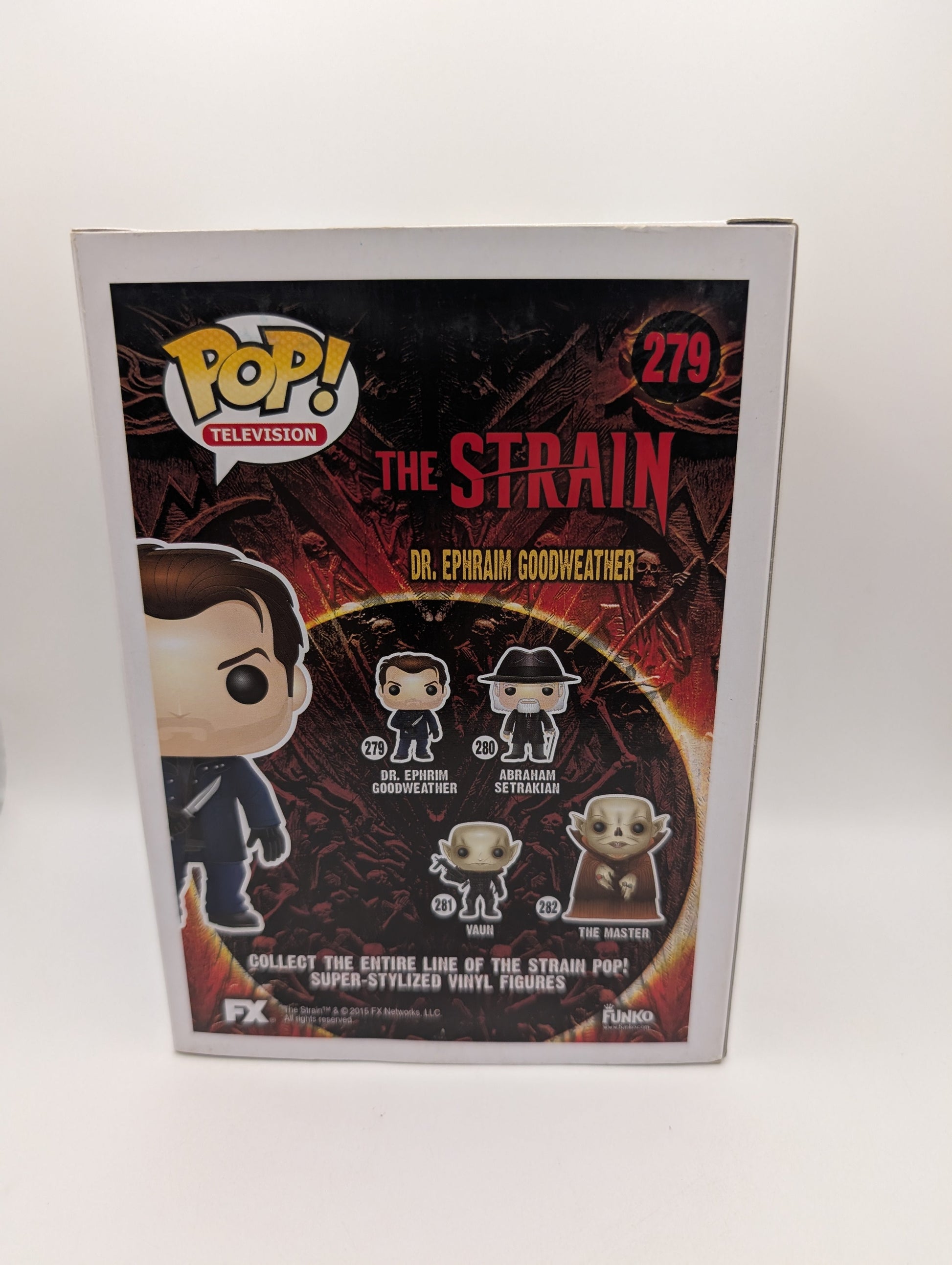 Funko Pop Vinyl - The Strain Dr. Ephraim Goodweather #279 FRENLY BRICKS - Open 7 Days