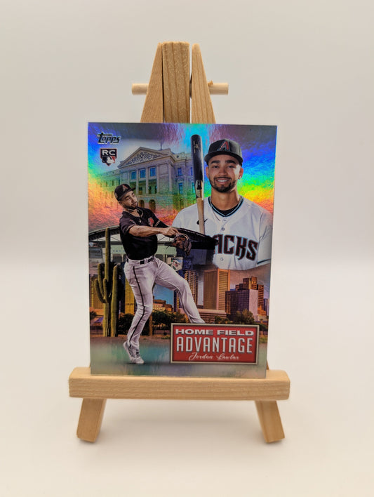 2024 Topps Series 2 Home Field Advantage Jordan Lawler RC - Arizona SP #HFA-14 FRENLY BRICKS - Open 7 Days