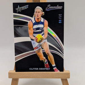 2025 Select AFL Seamless Black Oliver Dempsey /40 Geelong Cats FRENLY BRICKS - Open 7 Days