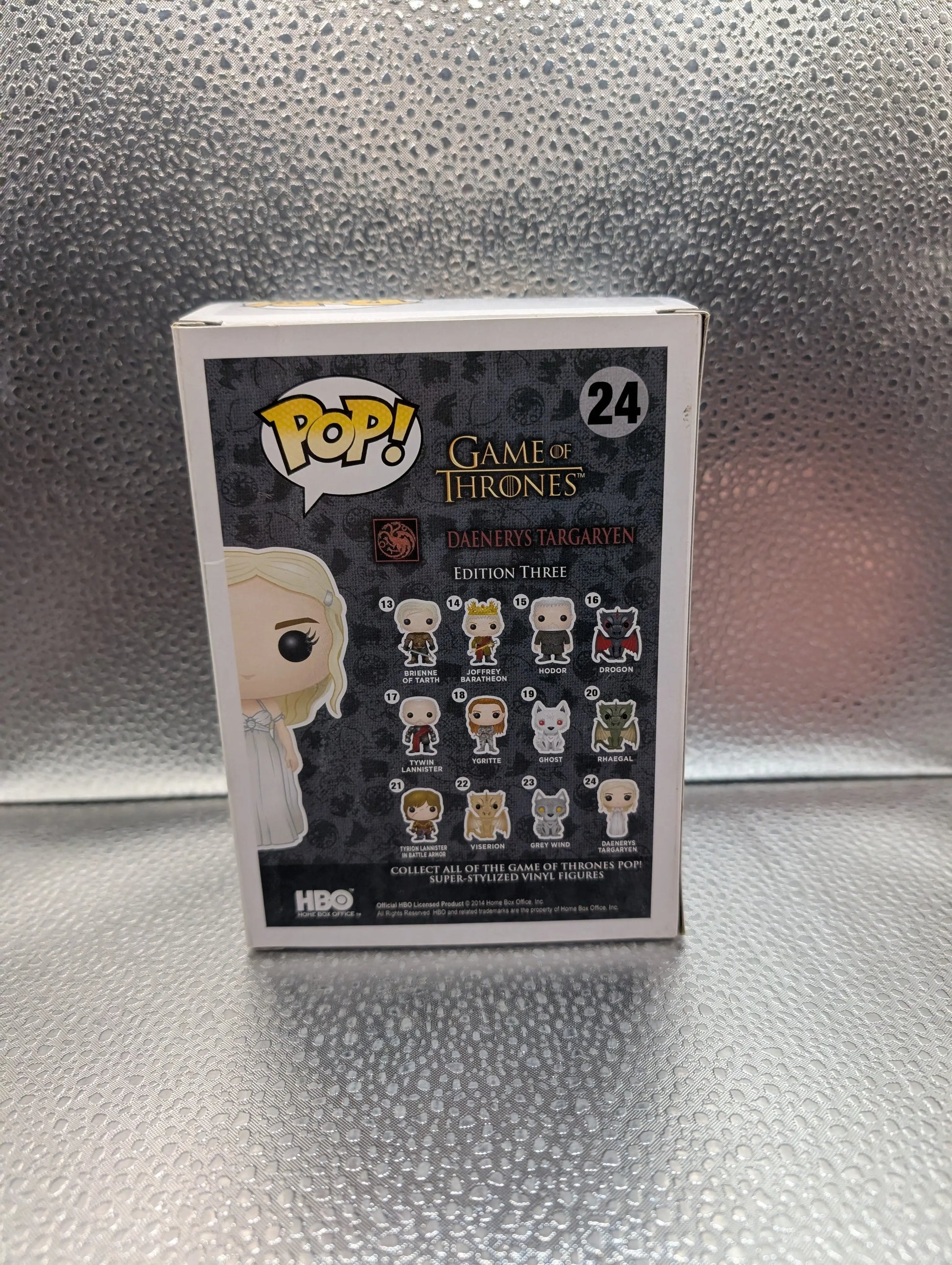 FUNKO Pop Vinyl Daenerys Targaryen Game Of Thrones #24 FRENLY BRICKS - Open 7 Days