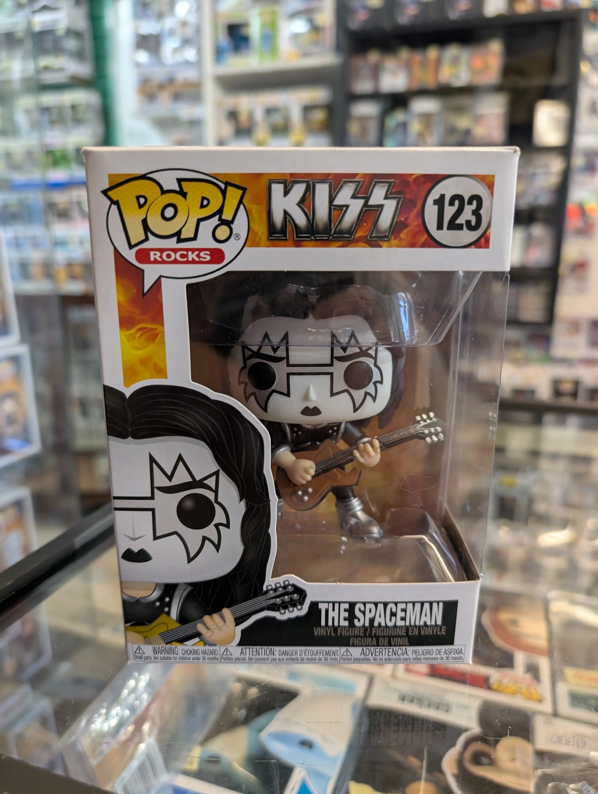 Pop Music Kiss - The SpaceMan vinyl #123 FRENLY BRICKS - Open 7 Days