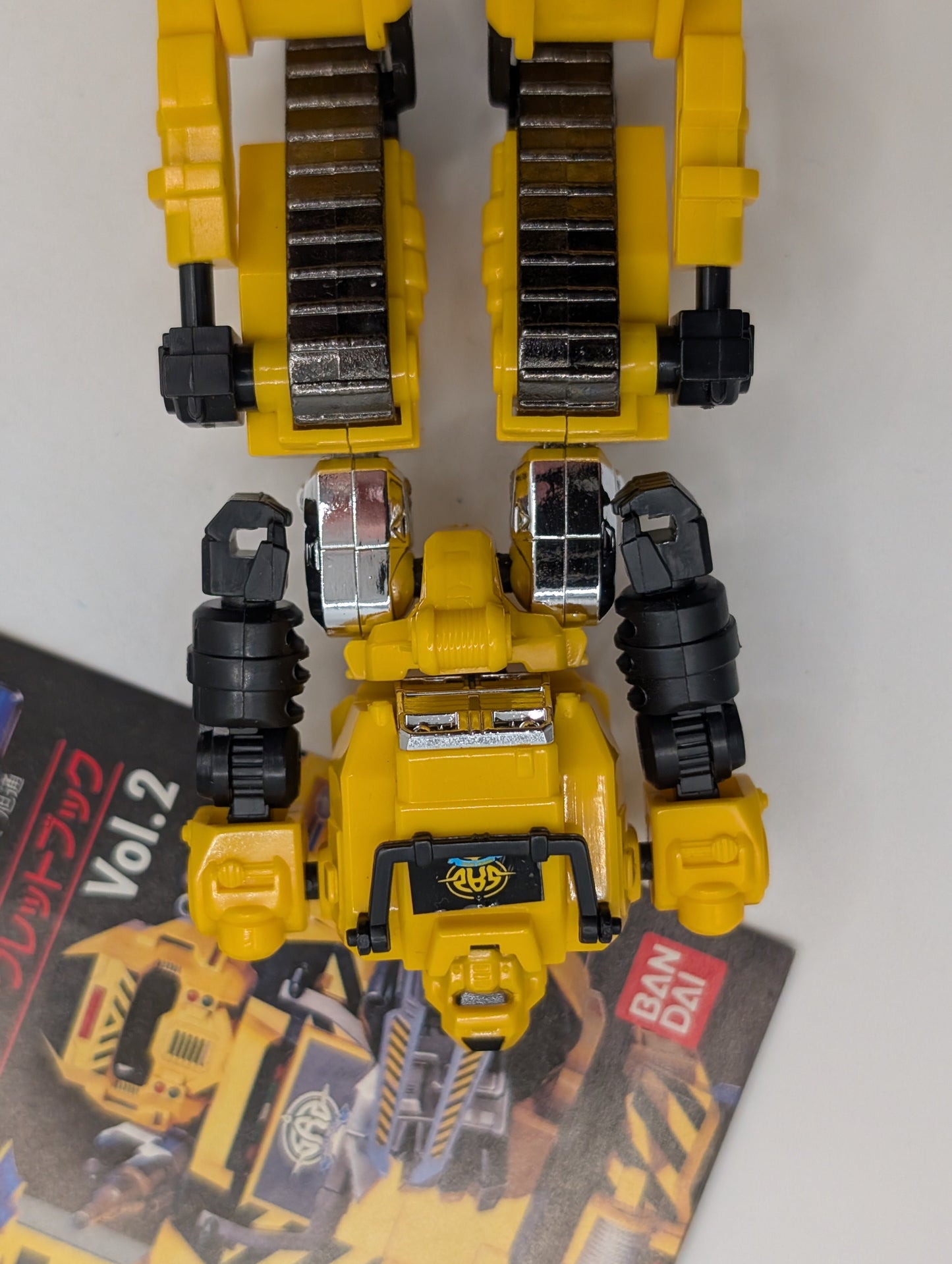 BANDAI Super Rescue Solbrain SOLDOZER FRENLY BRICKS - Open 7 Days