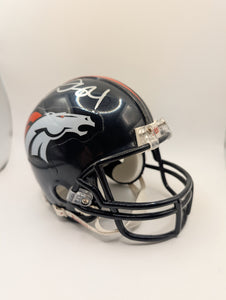 BRANDON LLOYD SIGNED AUTOGRAPHED MINI HELMET COA DENVER BRONCOS RAMS