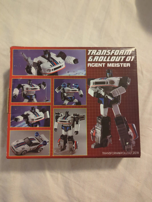transformable G1 Masterpiece TR-01 Jazz Action Figure TF Toy Second Edition 16CM FRENLY BRICKS - Open 7 Days