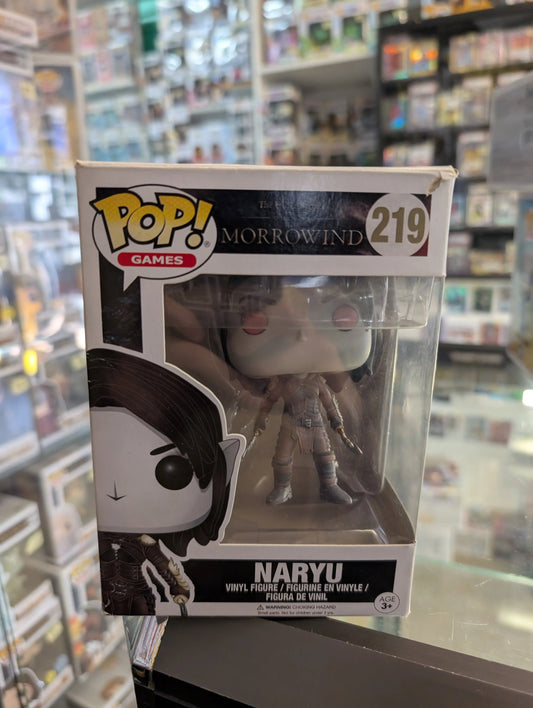 Funko Games POP #219 Elder Scrolls Online Morrowind NARYU Vinyl Action Figure FRENLY BRICKS - Open 7 Days