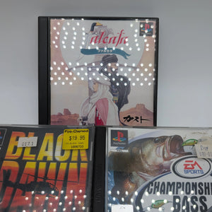 PS1 PlayStation 5x Game Lot Bundle Untested Fishing Cricket More FRENLY BRICKS - Open 7 Days