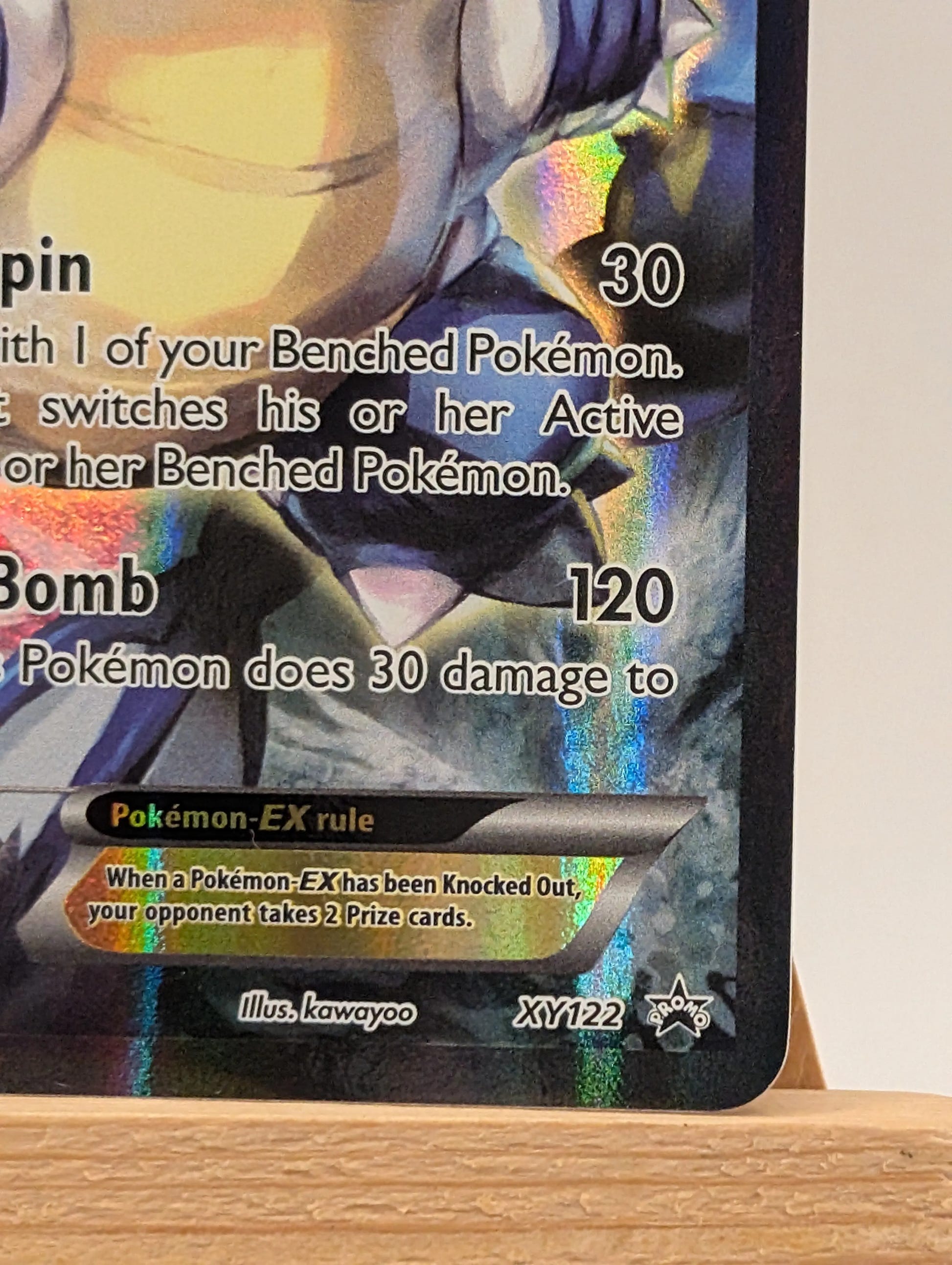Blastoise EX XY122 XY Holo Black Star Promo 2016 - Pokemon TCG Card LP-MP FRENLY BRICKS - Open 7 Days image 5