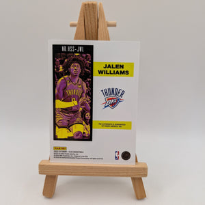 2022-23 Panini Flux Jalen Williams RC Rookie Hot Stock Auto FRENLY BRICKS - Open 7 Days