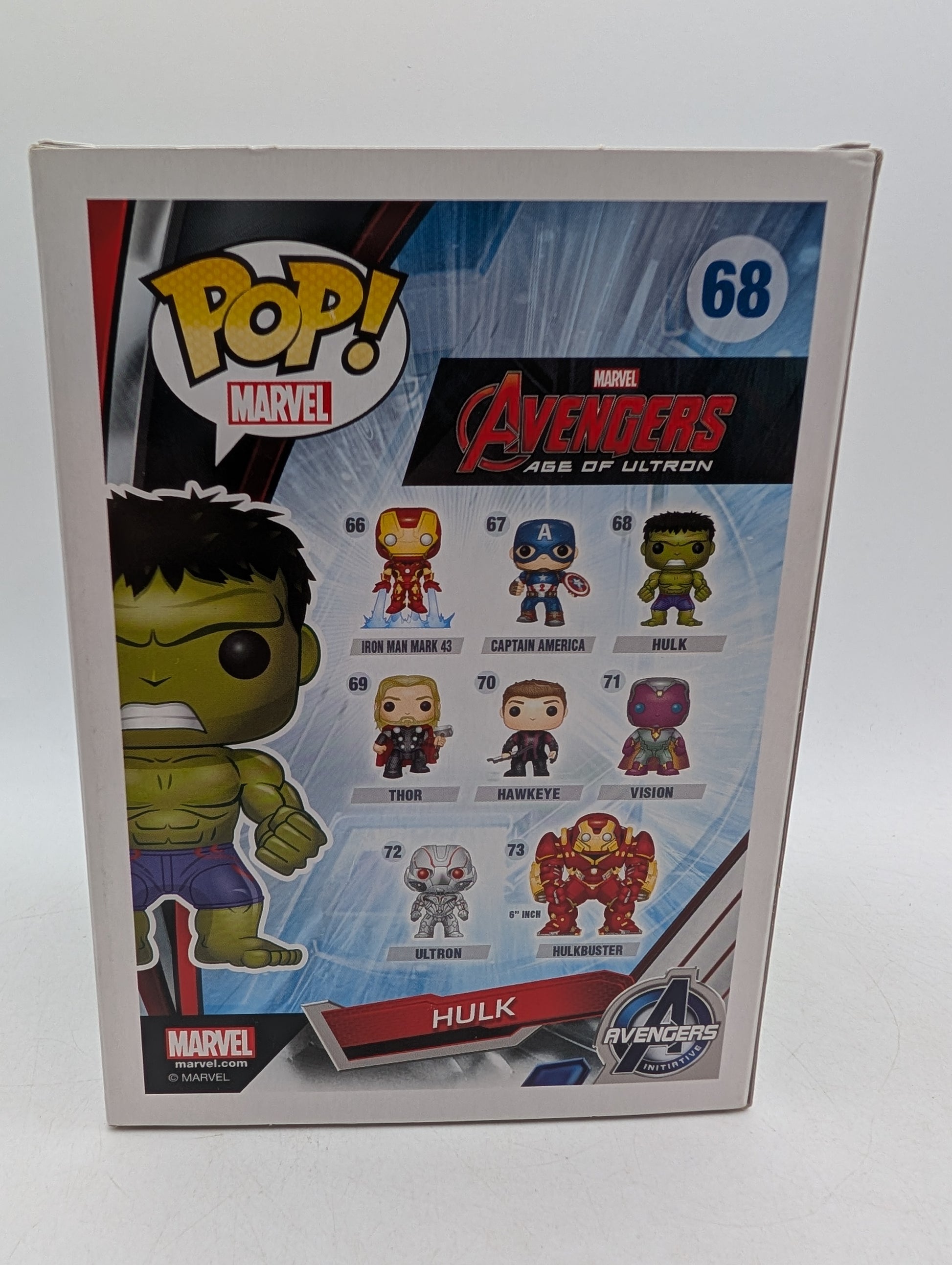 Funko POP! Avengers Age of Ultron Hulk #68 Vinyl Figure image 5