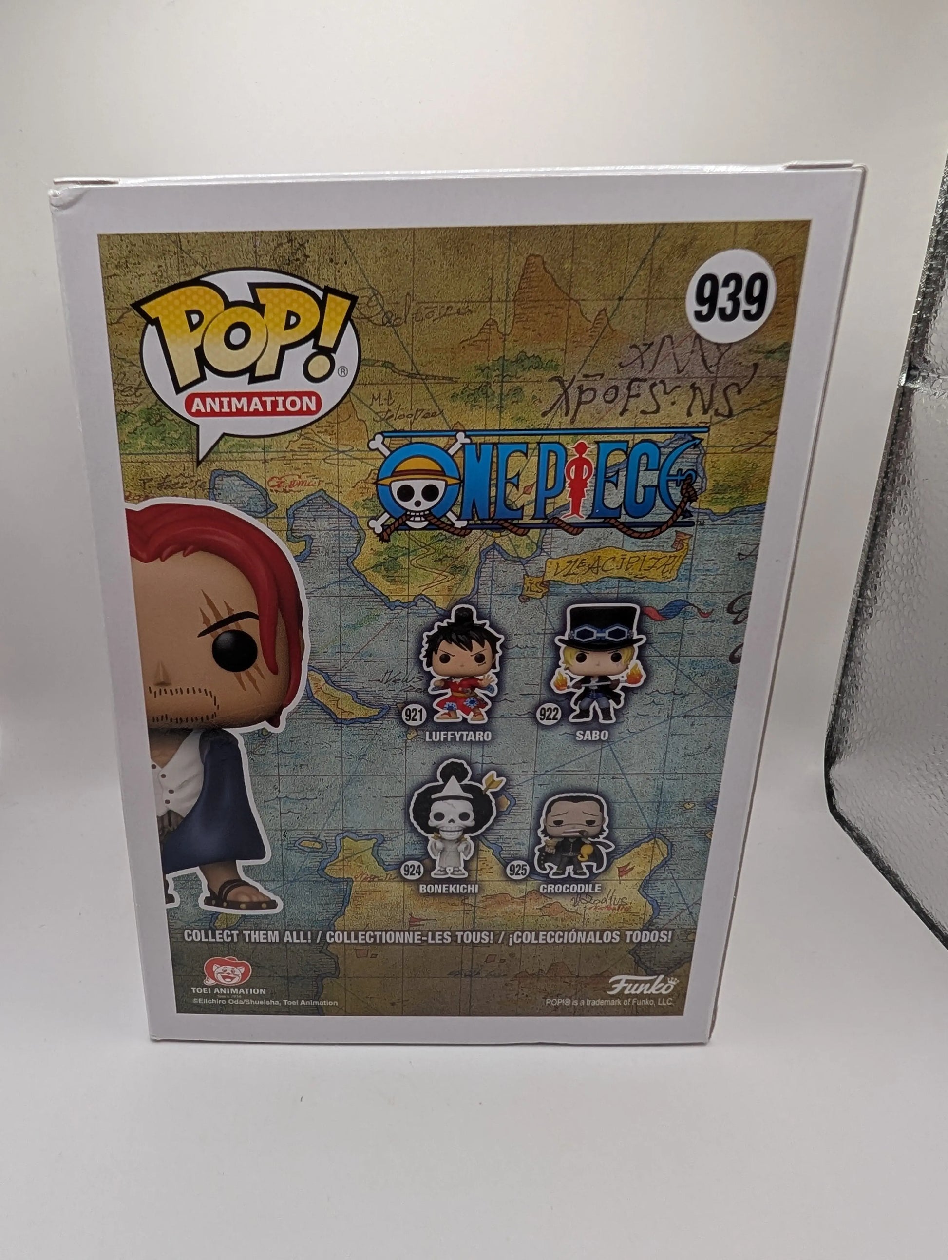 Funko Pop! Shanks (Big Apple Collectibles) 939 One Piece Anime FRENLY BRICKS - Open 7 Days
