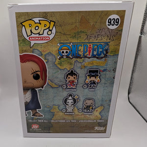 Funko Pop! Shanks (Big Apple Collectibles) 939 One Piece Anime FRENLY BRICKS - Open 7 Days