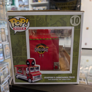 Funko Pop Rides #10 Deadpool's Chimichanga Truck 2015 NYCC Limited 3000 Pieces FRENLY BRICKS - Open 7 Days