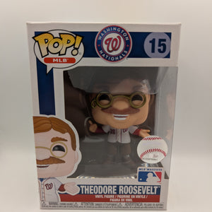 Theodore Roosevelt 15 ~ MLB Mascots: Washington Nationals ~ Funko Pop Vinyl FRENLY BRICKS - Open 7 Days