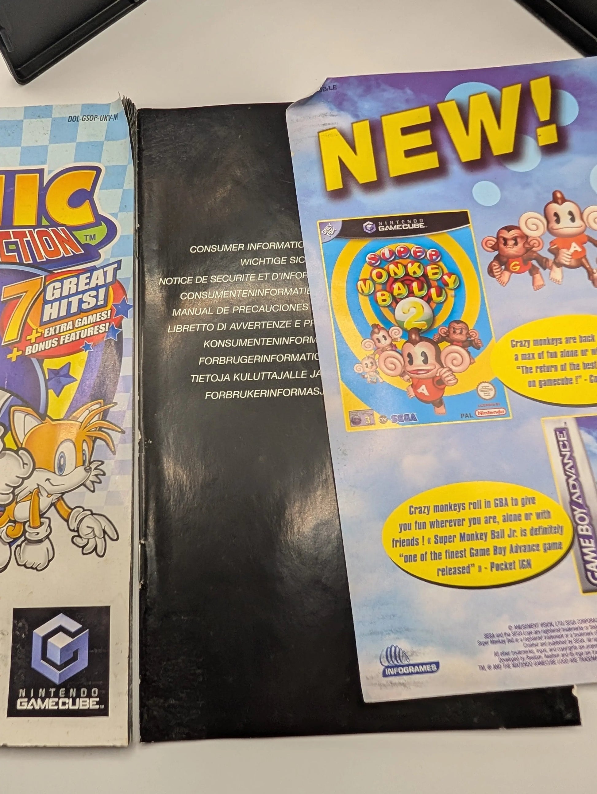 SEGA MEGA COLLECTION - GAMECUBE - Wii Compatible Vintage Video Game FRENLY BRICKS - Open 7 Days