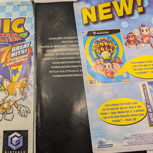 SEGA MEGA COLLECTION - GAMECUBE - Wii Compatible Vintage Video Game FRENLY BRICKS - Open 7 Days