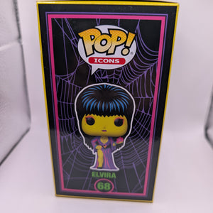 Elvira: Mistress of the Dark - Elvira Blacklight Pop! Vinyl Figure (RS) #68 FRENLY BRICKS - Open 7 Days