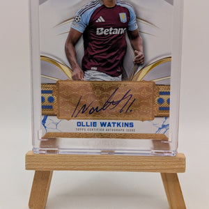 2025 Topps Reverence UCC UEFA ASTON VILLA OLLIE WATKINS Sealed Auto /75
