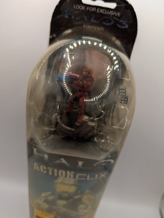 2007 Whizkids Halo Action Clix Game Pack Series One FRENLY BRICKS - Open 7 Days