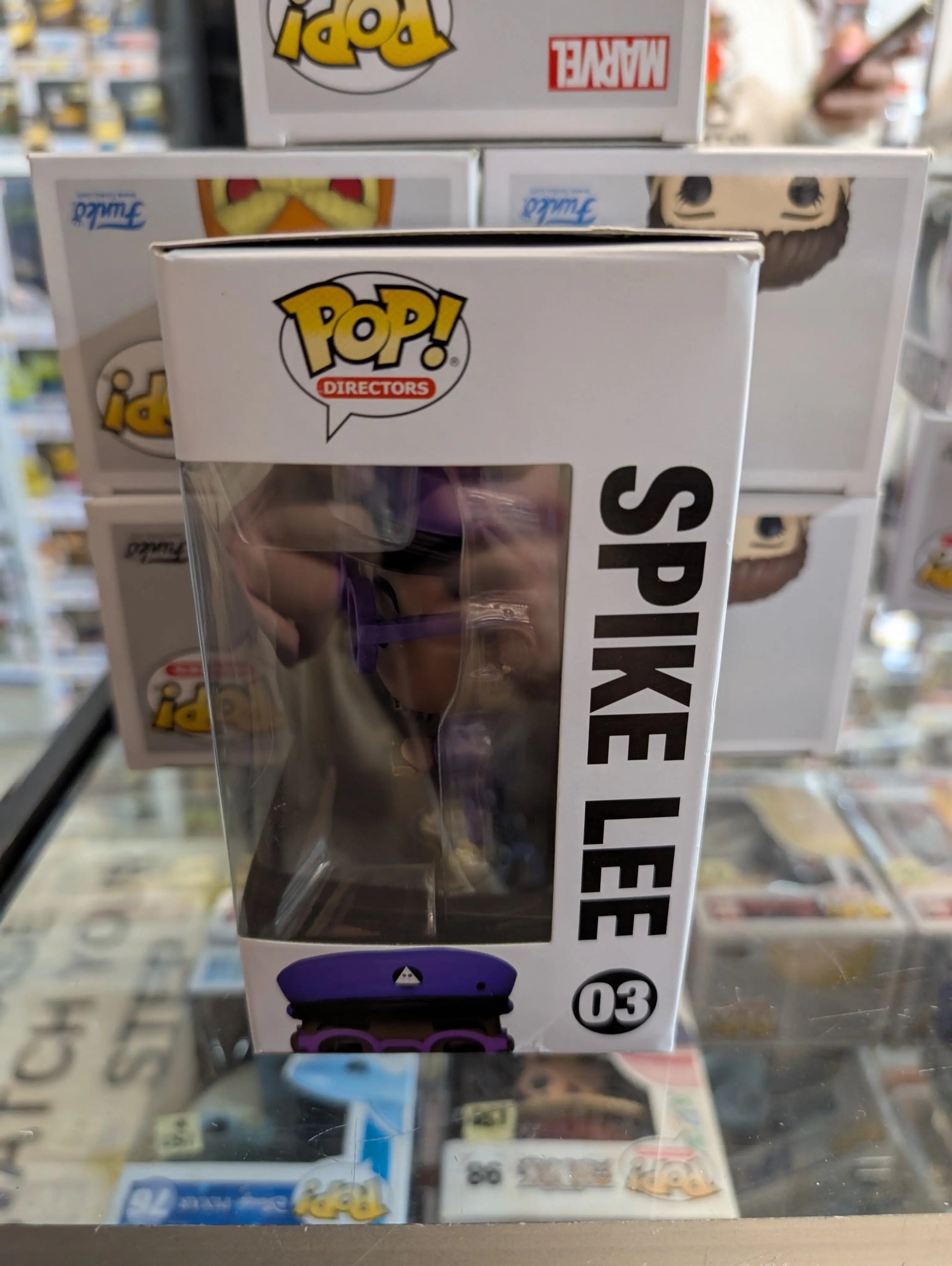 Funko POP Directors 03 Spike Lee Purple Suit  Vinyl Figure FRENLY BRICKS - Open 7 Days