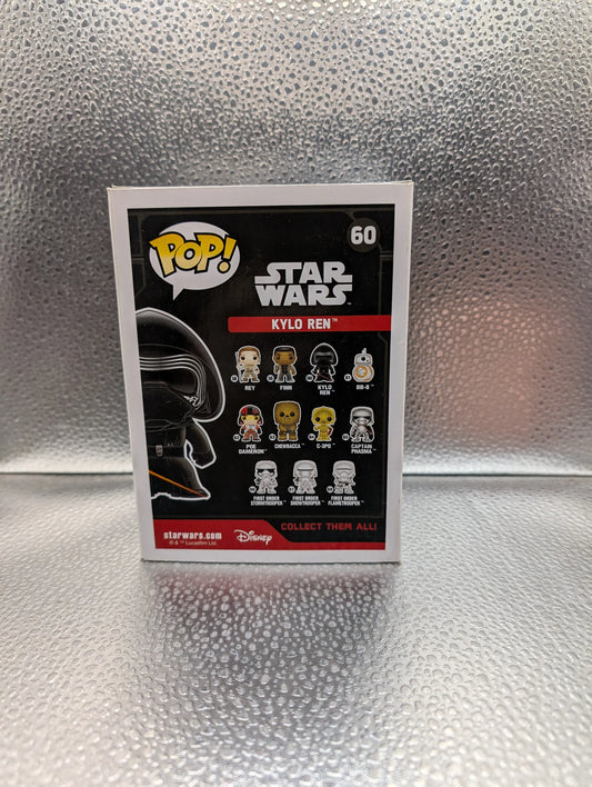 FUNKO Pop Vinyl Kylo Ren Star Wars #60 FRENLY BRICKS - Open 7 Days