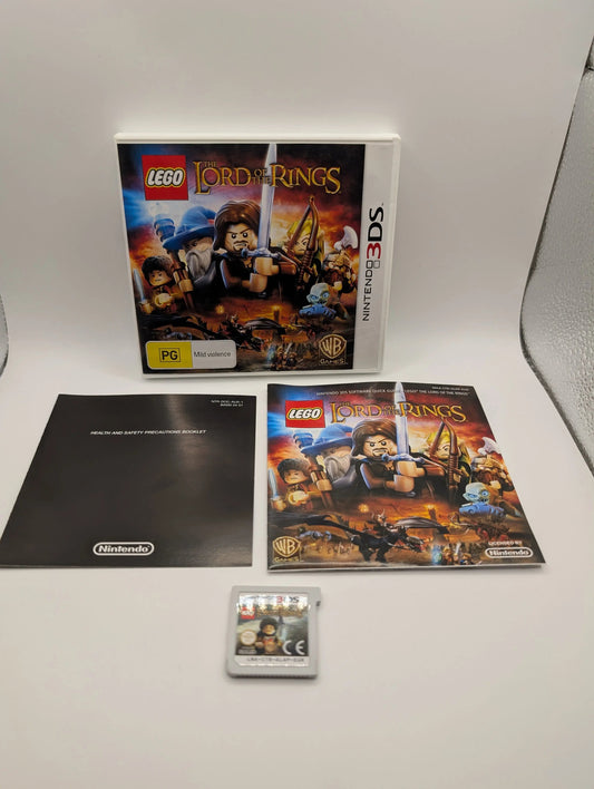 Lego The Lord of the Rings Nintendo 3DS PAL, Manual, Case, Game LOTR Video Game FRENLY BRICKS - Open 7 Days