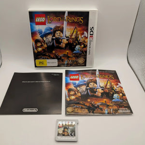 Lego The Lord of the Rings Nintendo 3DS PAL, Manual, Case, Game LOTR Video Game FRENLY BRICKS - Open 7 Days