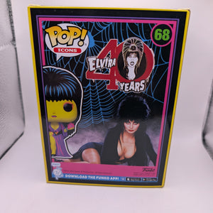 Elvira: Mistress of the Dark - Elvira Blacklight Pop! Vinyl Figure (RS) #68 FRENLY BRICKS - Open 7 Days