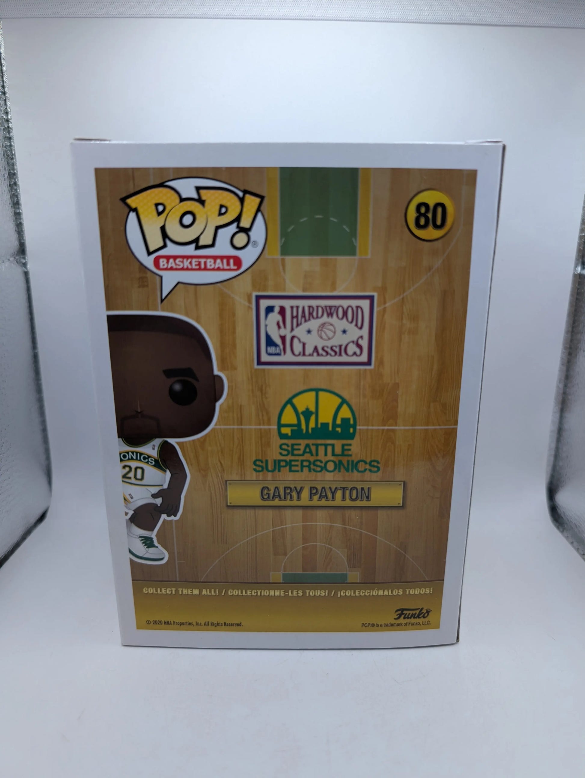Funko POP! Basketball #80 Seattle Supersonics - Gary Payton NBA HWC Vinyl Figure, photo 3 image 3