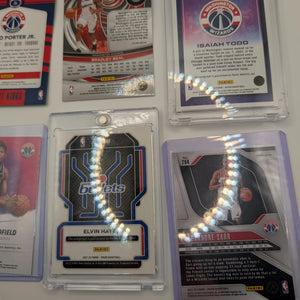 Washington Wizards NBA Basketball Card Lot, Rookies, Patch, Auto, Alexandre Sarr FRENLY BRICKS - Open 7 Days