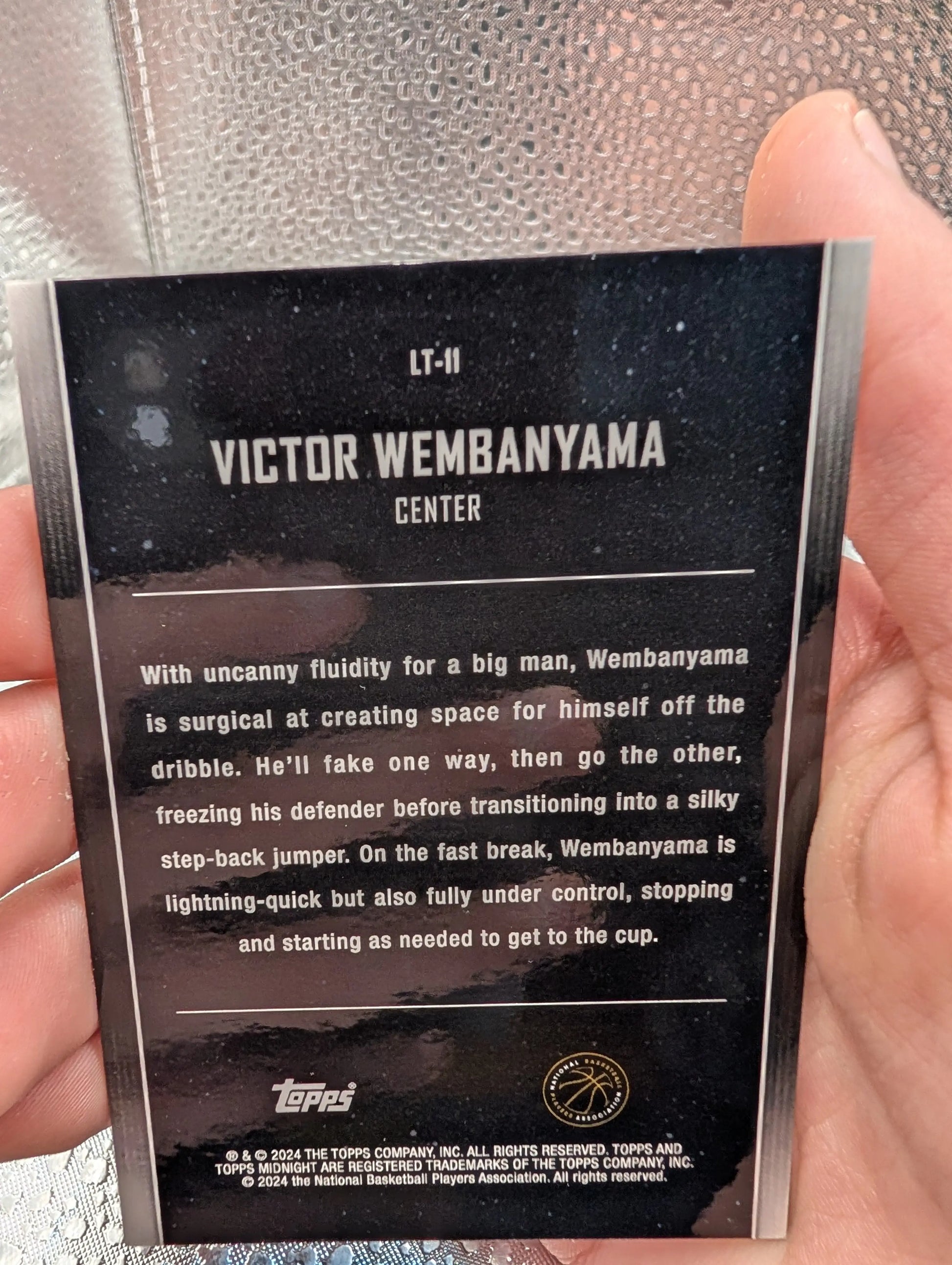 Victor Wembanyama Midnight Lunar Tide RC 67/99 Topps FRENLY BRICKS - Open 7 Days