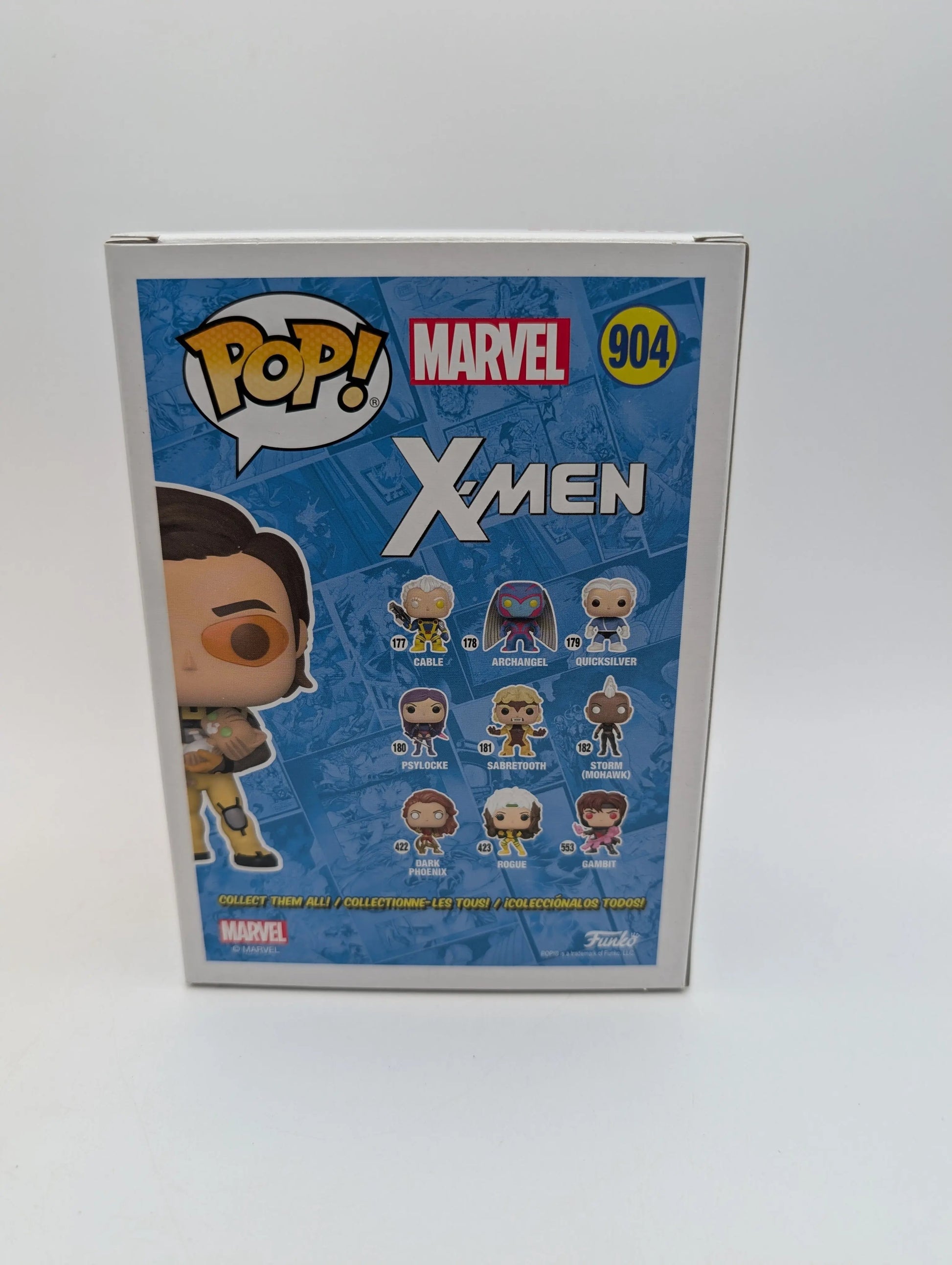 Gambit with Cat 904 ~ Marvel: X-Men ~ Funko Pop Vinyl ~ Special Edition FRENLY BRICKS - Open 7 Days
