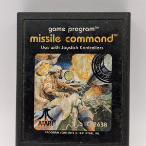 Missile Command Atari 2600 *Cartridge Only* #1 FRENLY BRICKS - Open 7 Days