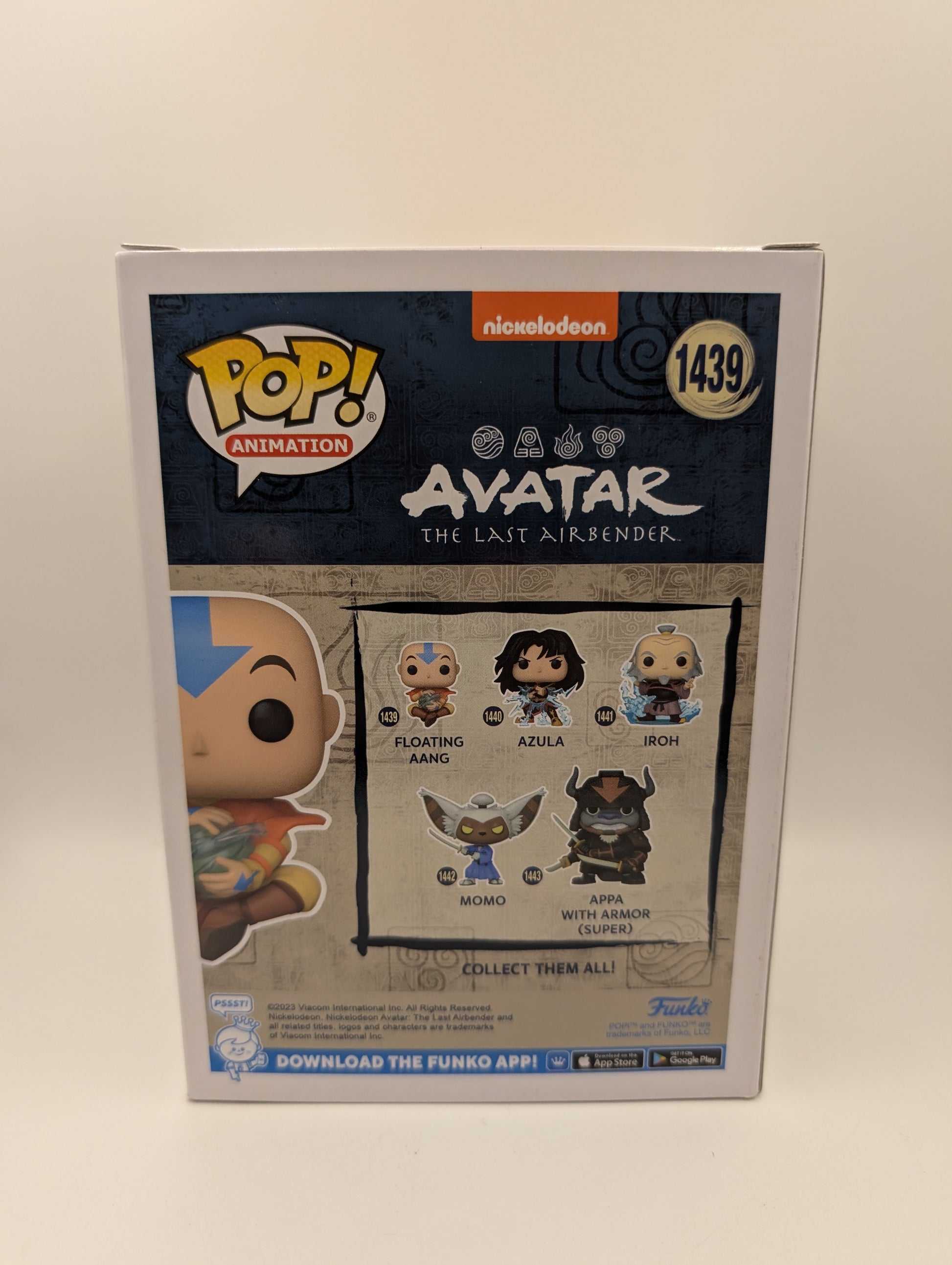 Funko Pop! Avatar the Last Airbender Floating Aang #1439 Glow Special Edition