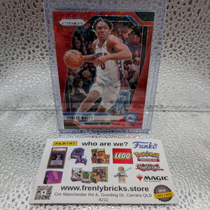 Tyrese Maxey 2024 Prizm Red Disco /100 76ers Color Match FRENLY BRICKS - Open 7 Days