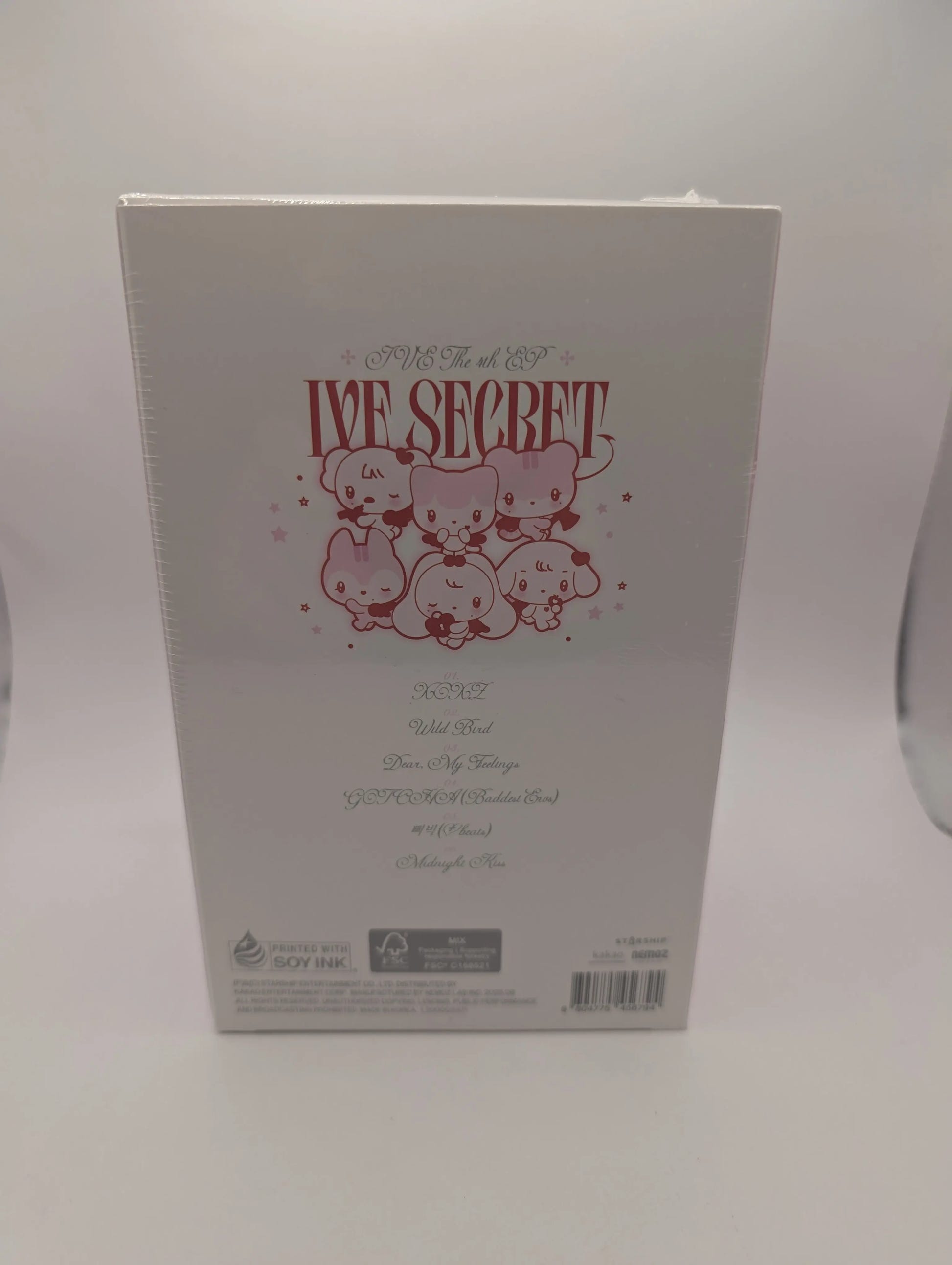[SEALED] IVE 4TH MINI ALBUM 'IVE SECRET' EVIL CUPID PLATFORM LIMITED EDITION VER FRENLY BRICKS - Open 7 Days image 2