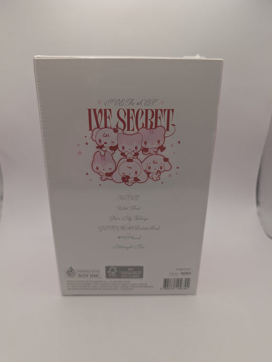 [SEALED] IVE 4TH MINI ALBUM 'IVE SECRET' EVIL CUPID PLATFORM LIMITED EDITION VER FRENLY BRICKS - Open 7 Days