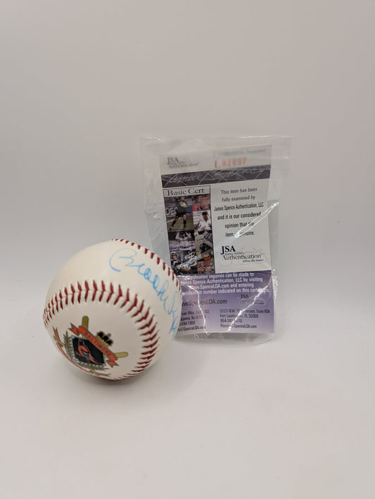 Multi Signed Baseball Brooks Robinson Eric Davis JSA Cert Authentic Orioles FRENLY BRICKS - Open 7 Days