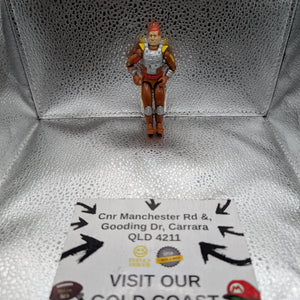 GI Joe Action Figure Charbroil RED EYE Variant 1988 FRENLY BRICKS - Open 7 Days