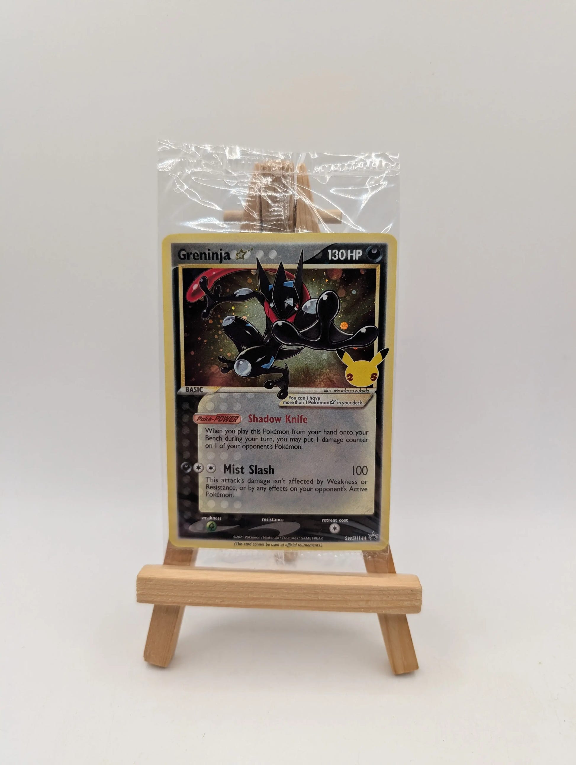 Greninja Star - SWSH144 - Cosmos Holo - Black Star Promo - Pokemon Card - Sealed FRENLY BRICKS - Open 7 Days image 1