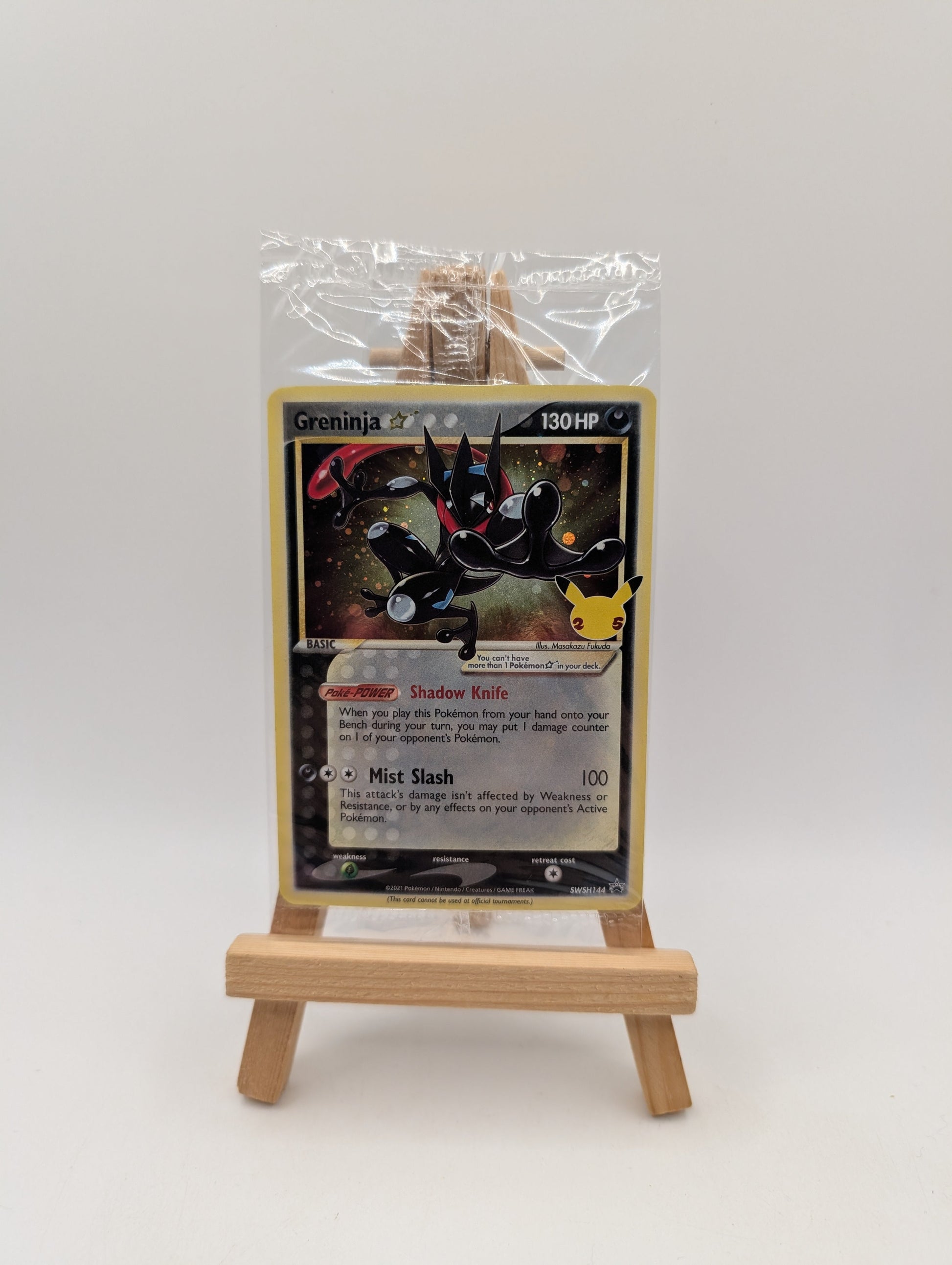 Greninja Star - SWSH144 - Cosmos Holo - Black Star Promo - Pokemon Card - Sealed FRENLY BRICKS - Open 7 Days