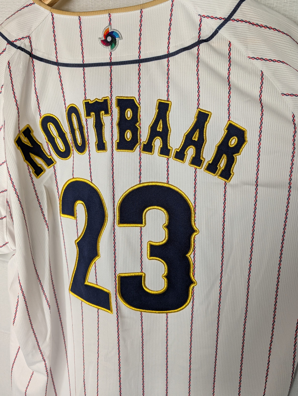 WBC Mizuno Samurai Japan "Nootbaar #23" White Home XL Jersey, photo 9 image 9