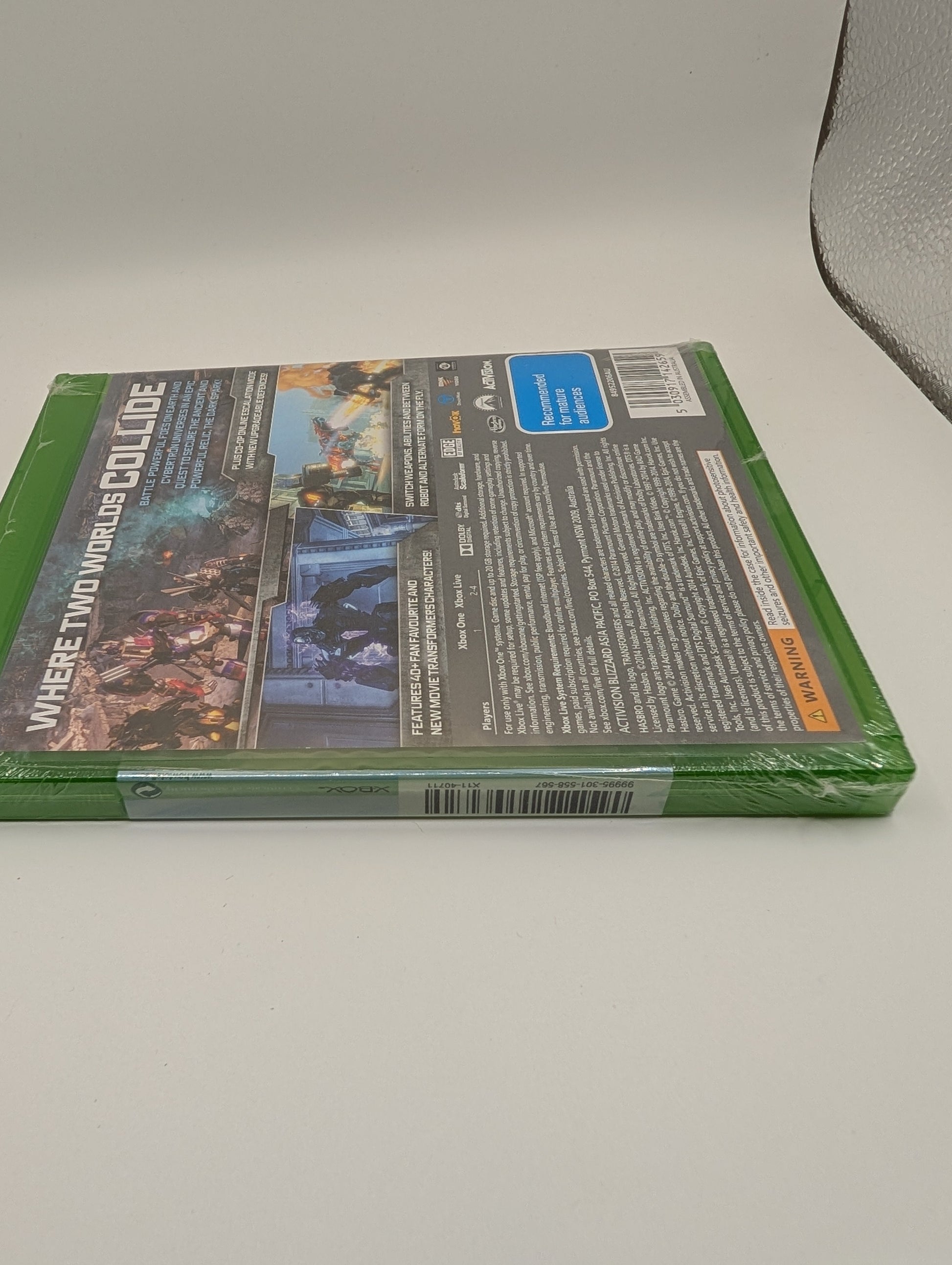 Xbox One Transformers Rise Of The Dark Spark - Sealed NEW AUS PAL FRENLY BRICKS - Open 7 Days
