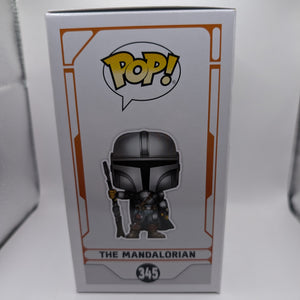 Pop Vinyl Funko Star Wars - Mandalorian 345 Special Edition Chrome FRENLY BRICKS - Open 7 Days