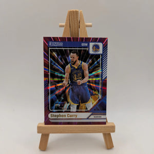2024-25 Panini Donruss - Stephen Curry #64 Holo Purple Lazer FRENLY BRICKS - Open 7 Days
