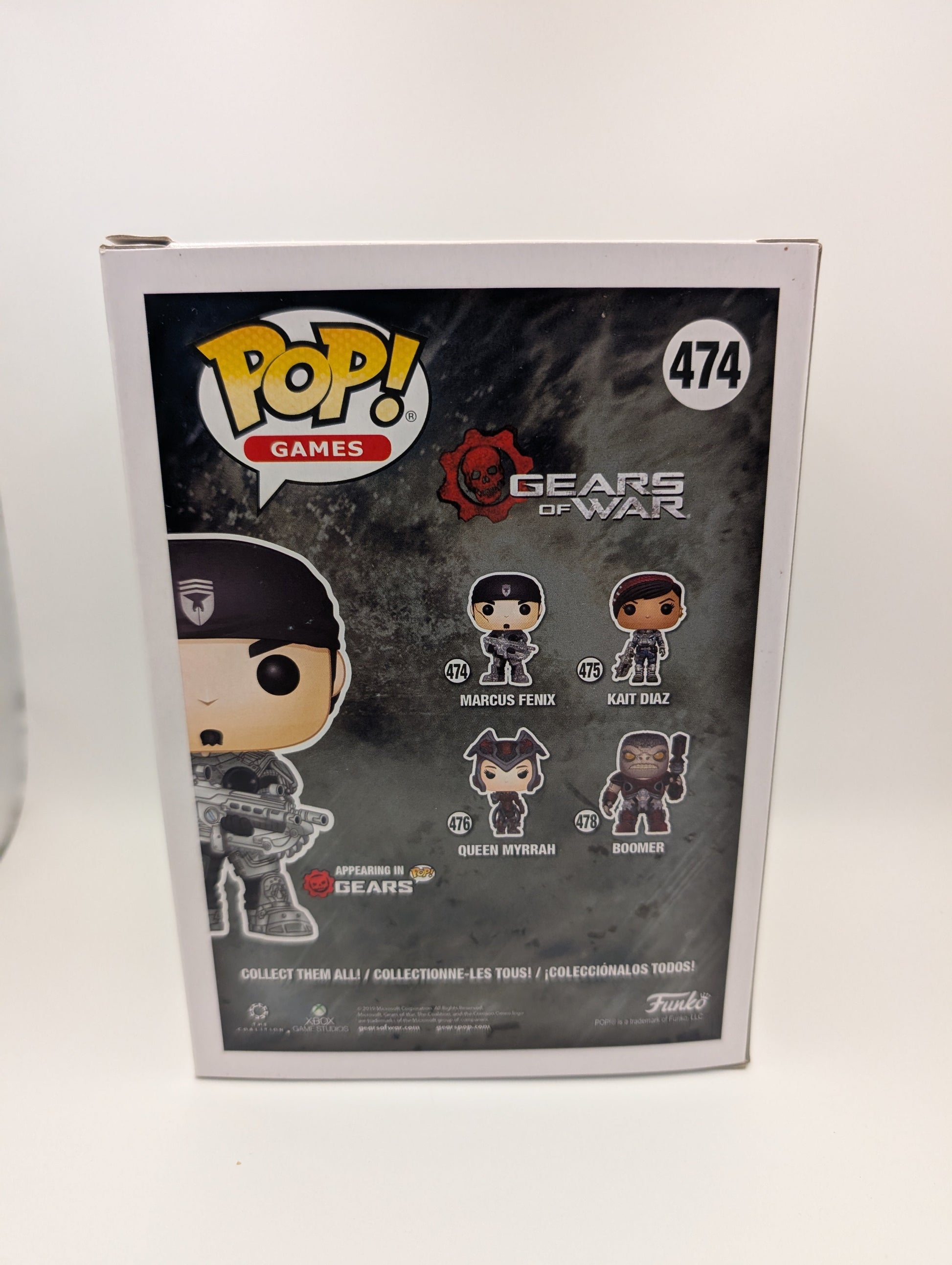 Pop Vinyl Marcus Fenix #474 Gold Metallic Special Edition FRENLY BRICKS - Open 7 Days